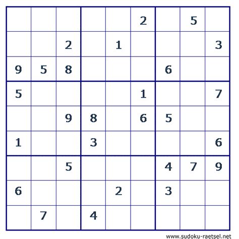 Lösen führt zur anzeige der vollständigen lösung. Sudoku Rätsel mit Lösung - Nr. 10 sehr leicht
