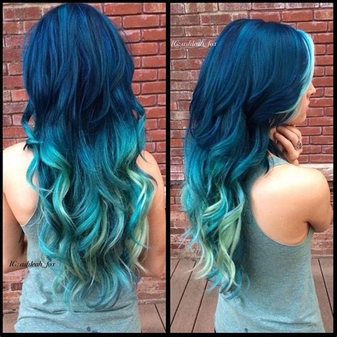 Blue Green Turquoise Ombré Or Whatever This Is Its Awesome Best