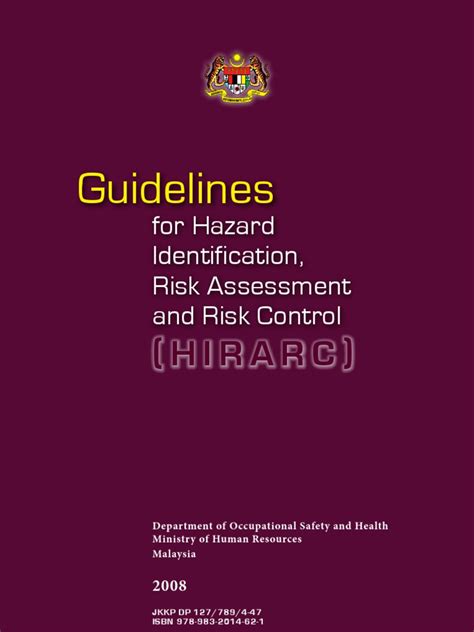 HIRARC Guidelines Hazards