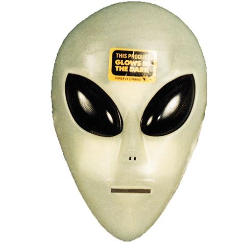 Glo Alien Mask For Adults Scostumes