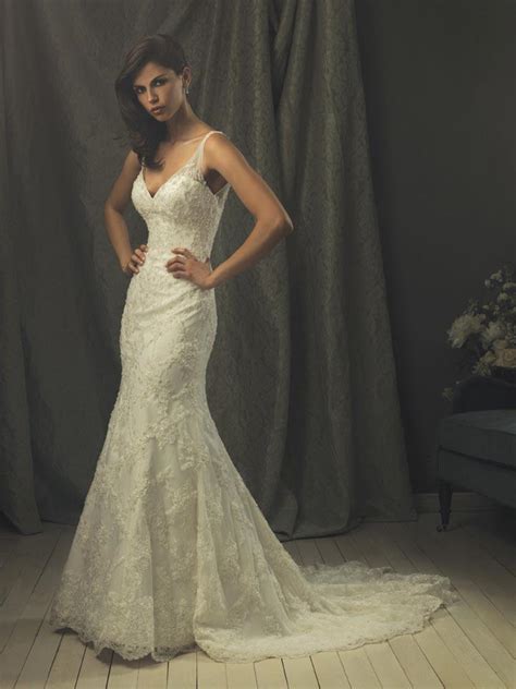 Hot Lace Mermaid Vintage Wedding Dresses Zoombridal