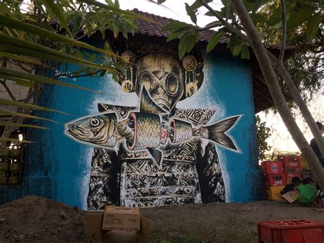Sea Walls Murals For Oceans Street Art Festival Bali 2018