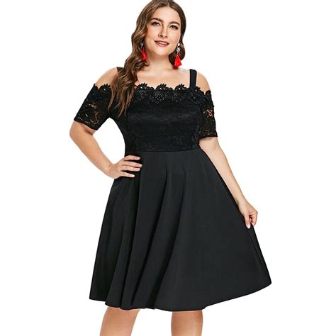 Wipalo Casual Dress Plus Size Women Cut Out Lace Up Sleeveless High Low