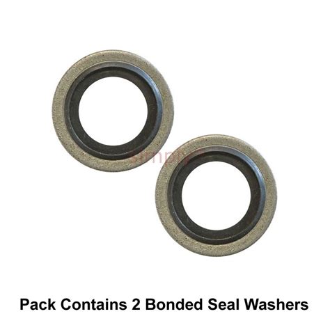 38 Bsp Pack Of 50 31782 Connect Bonded Seal Washer Imp Auto And Motorrad