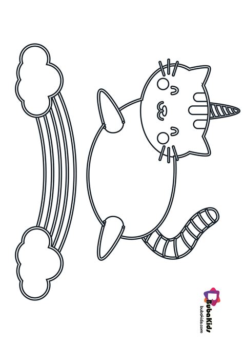 Unicorn Cat Coloring Pages Printable Printable Word Searches