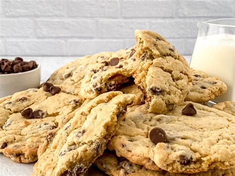 Easy Copycat Crumbl Chocolate Chip Cookies Recipe Fun Happy Home