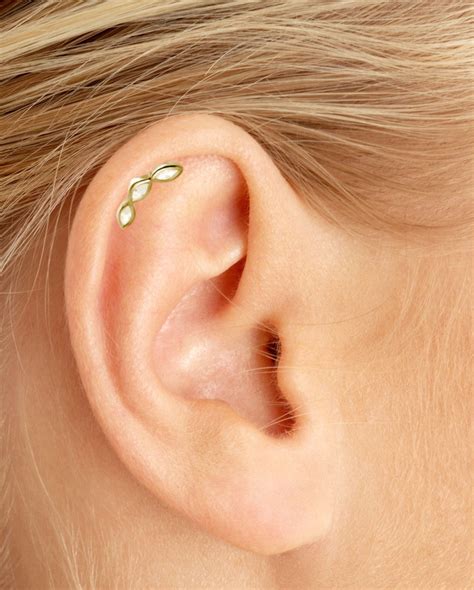 316L Surgical Steel Ear Cartilage Helix Tragus Stud Earring Etsy