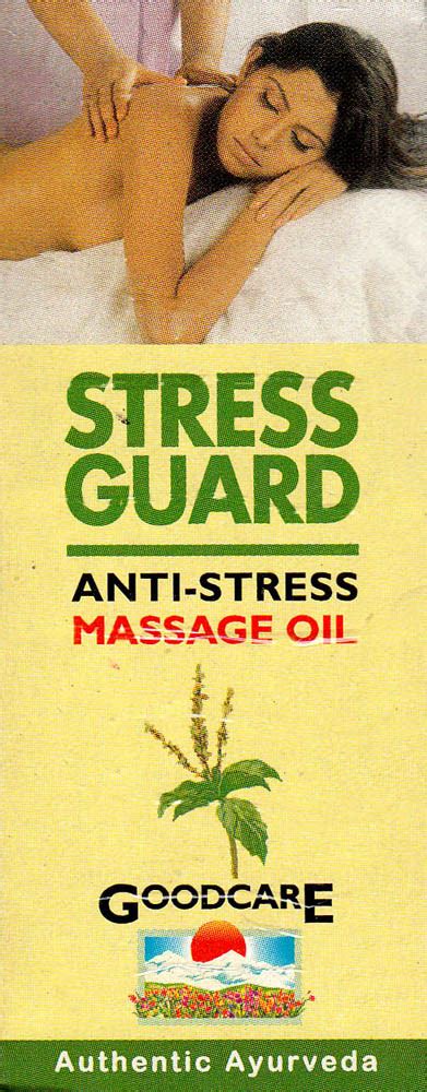 Stress Guard Anti Stress Massage Oil
