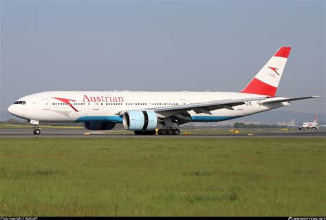 Oe Lpc Austrian Airlines Boeing 777 2z9er Photo By Walandpl Id