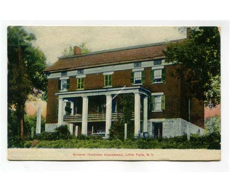 General Herkimer Homestead Little Falls New York Postcard