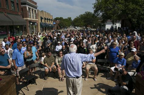 Socialism Syrup And Fighter Jets Bernie Sanders On The Campaign Trail