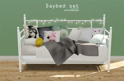 Winterpond — Daybed Set This Set Includes The Bed Cushions A