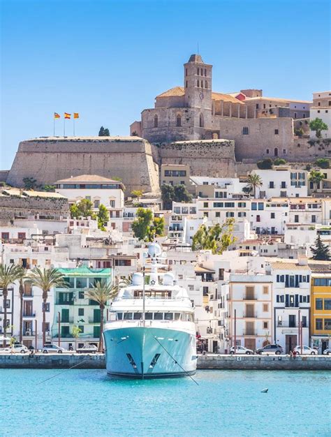 Ibiza Called Dalt Vila Upper Town The Medieval Old Town Of Ibiza