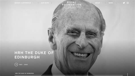 William And Kate Update Website After Prince Philips Death At 99