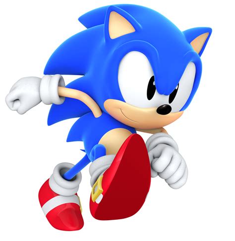 Sonic Hedgehog Cartoon Running