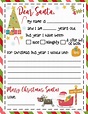 Letter To Santa Free Printable