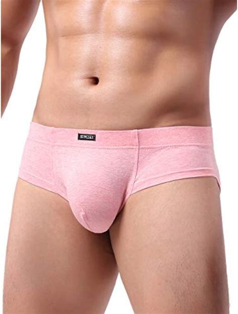 Buy Ikingsky Mens Cotton Big Pouch Briefs Sexy Bulge Bikini Underwear