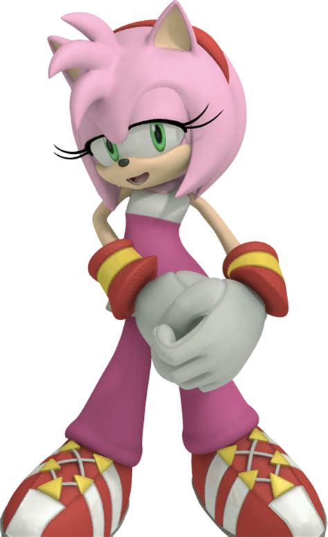 Sonic Free Riders Flirty Amy Rose Gallery Sonic SCANF