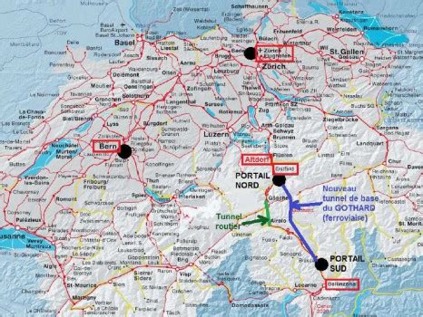 Contains the world's largest and most powerful particle collider, in a circular loop under the territory of both switzerland and france. Le tunnel du Saint-Gothard inauguré après une percée ...