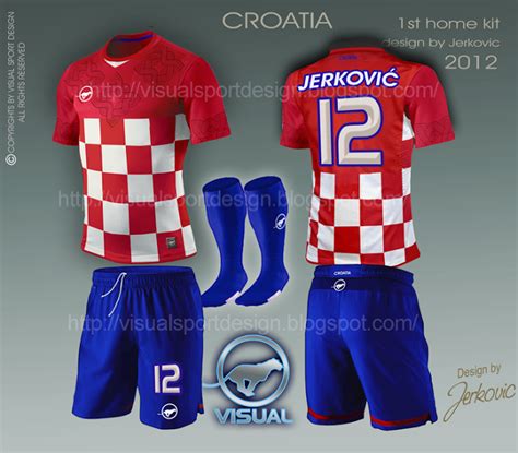 Click here to view the croatia football kit 2020 by nike. Visual Sportwear Unique Design: Croatia kits 1st HOME