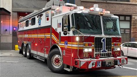 Super Exclusive ~ Very 1st Run By The Brand New Fdny Rescue 1