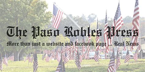 Paso Robles Press • Paso Robles Daily Online News And Weekly Print Newspaper