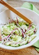 Sweet Cucumber, Red Onion & Dill Salad - Eat Yourself Skinny