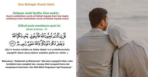 Realitinya, kes sebegini bukanlah kes terpencil. Doa Bahagia Suami Isteri, Sama-Sama Sedekahkan Al-Fatihah ...