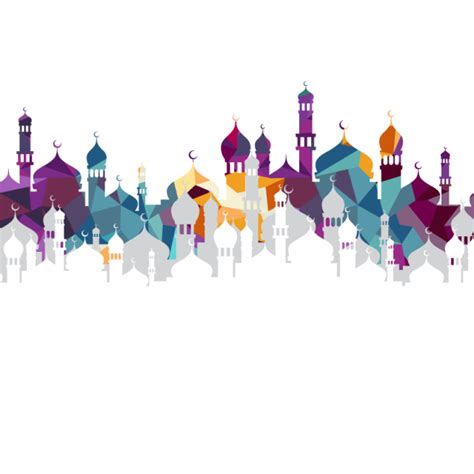 Ramadan Kareem With Beautiful Mosque Transparent Background Download