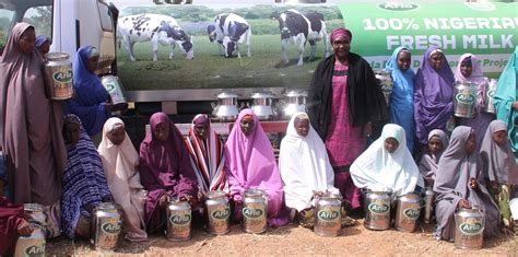 Arla Foods Distributes Milk Cans To Local Dairy Farmers In Kaduna To