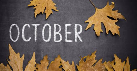 56 Of The Best October Quotes