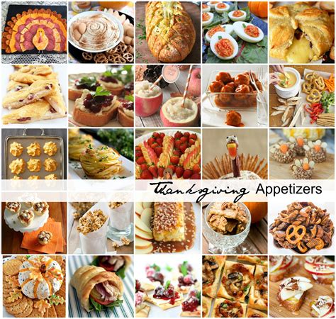 Thanksgiving Appetizers The Idea Room