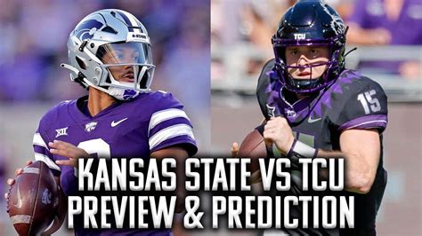 Kansas State Vs TCU Preview Predictions CFB Picks Big Week YouTube