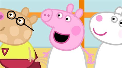 Peppa Pig Exercises At Gym Class Youtube