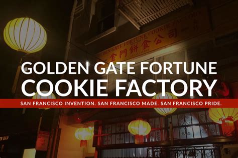 Golden Gate Fortune Cookie Factory