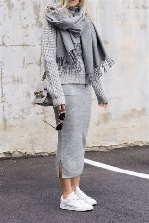 actualizar 73 imagen long gray skirt outfit abzlocal mx
