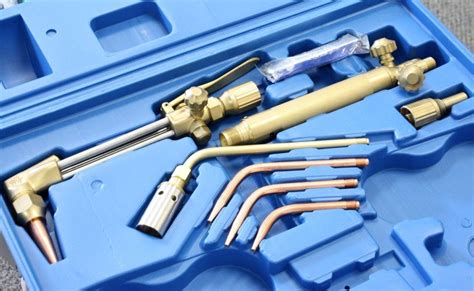 ul oxygen acetylene regulator gauges victor type welding cutting torch kit hose econosuperstore