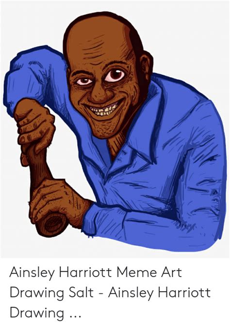 Ainsley Harriott Meme Art Drawing Salt Ainsley Harriott Drawing