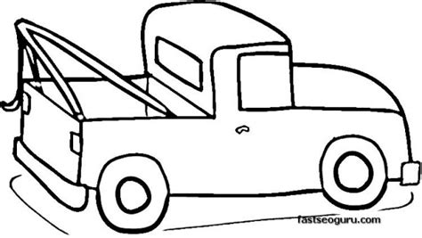 What's the name of the truck that took mcqueen to piston cup championship? Pickup Truck coloring pages for print out - Free Printable ...