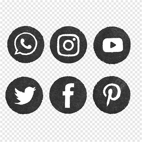 Logo Instagram Tiktok Ikon Media Sosial Media Sosial Jaringan Media