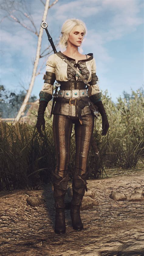 Ciri Outfit Retexture At The Witcher 3 Nexus Mods And Community