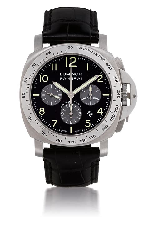 Panerai Luminor Chronograph Ref Pam00192 Stainless Steel Automatic