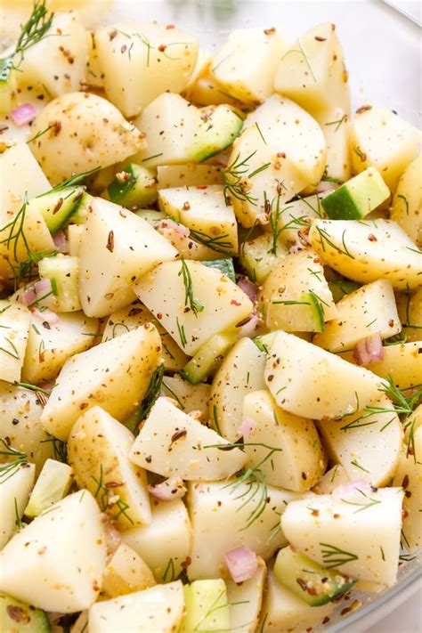 German Potato Salad With Dill The Simple Veganista