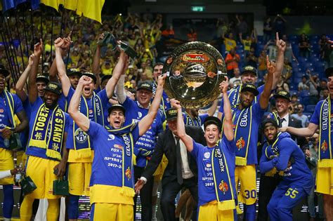 Maccabi Tel Aviv Wins League Championship After 4 Year Drought The