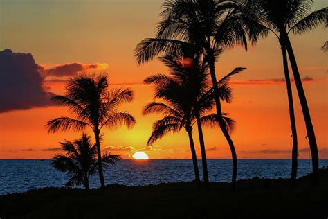 Ko Olina Ohau Hawaiian Sunset Photography Color