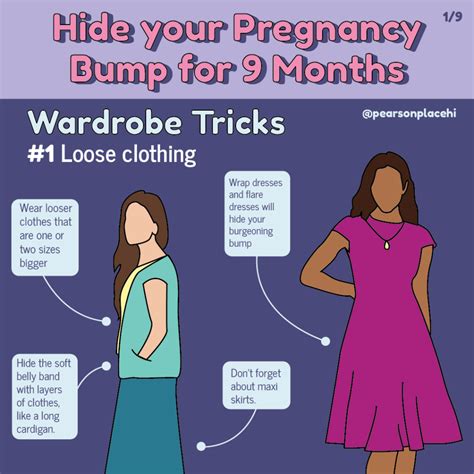 how to hide your pregnancy bump for 9 months pearson place