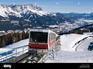 Standseilbahn von Ellmau Hartkaiser Berg, Wilder Kaiser Berge im ...