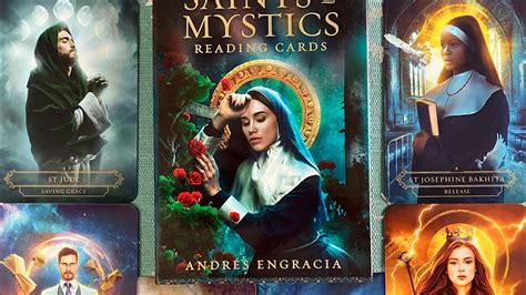 Saints And Mystics Reading Cards Oracle Flip Through In Hd Youtube