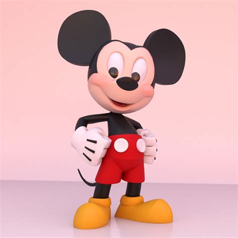 Artstation Mickey Mouse Disney Infinity Style