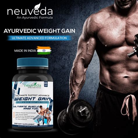 Neuveda Ayurvedic Weight Gain Capsules Ayurvedic Weight Gain